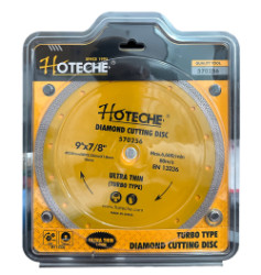 Kotou� �ezn� diamantov� ultra tenk� TURBO 230 mm HOTECHE 570256