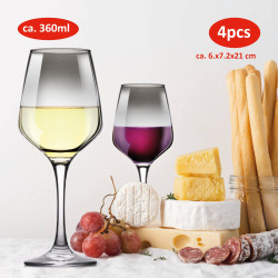 Sada sklenic na v�no ALPINA kou�ov� 350ml 4ks