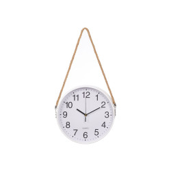Hodiny n�st�nn� b�l� 30cm