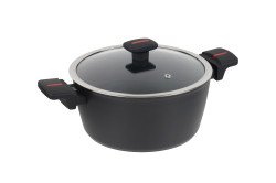 Kastrol kovan� Smart Signal s poklic� 24 x 11,5 cm BS11579