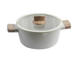 Kastrol Cream Hype s poklic� 20 x 9 cm BS11435