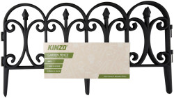 Plot zahradn� KINZO �ern� 4x 59x33cm