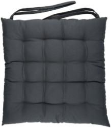 Pol�t�� na �idli ARTICASA tmav� �ed� 40x40x6cm