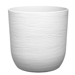Kv�tin�� plastov� Cactus 35 cm, b�l�