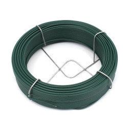Drát vázací zelený Zn+PVC 0,8mmx75 m RAL6005