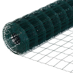 Pletivo svaovan 1,5x25m PVC 2,0/2,5mm oko 50x60mm RAL6005