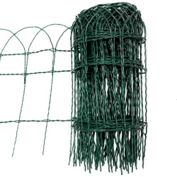 Pletivo ozdobn pleten poplastovan (3 a 2,4 mm) 0,9x10 m