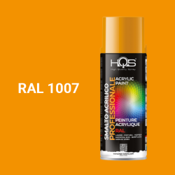 Barva ve spreji akrylov HQS RAL 1007 leskl 400ml