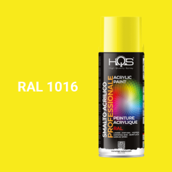 Barva ve spreji akrylov HQS RAL 1016 leskl 400ml