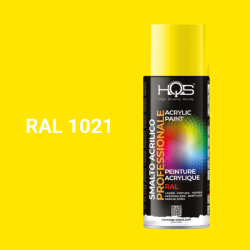 Barva ve spreji akrylov HQS RAL 1021 leskl 400ml