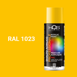 Barva ve spreji akrylov HQS RAL 1023 leskl 400ml