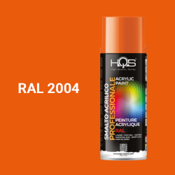Barva ve spreji akrylov HQS RAL 2004 leskl 400ml