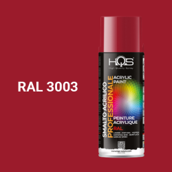 Barva ve spreji akrylov HQS RAL 3003 leskl 400ml