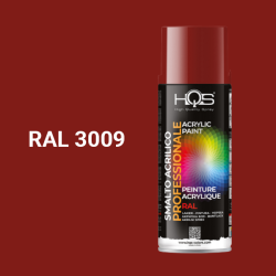 Barva ve spreji akrylov HQS RAL 3009 leskl 400ml