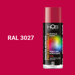Barva ve spreji akrylov HQS RAL 3027 leskl 400ml