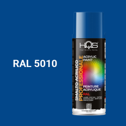 Barva ve spreji akrylov HQS RAL 5010 leskl 400ml