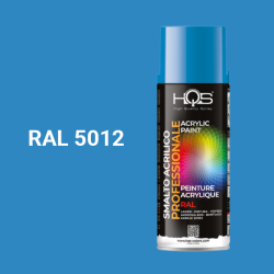 Barva ve spreji akrylov HQS RAL 5012 leskl 400ml