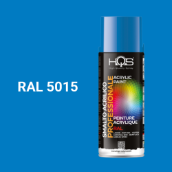 Barva ve spreji akrylov HQS RAL 5015 leskl 400ml