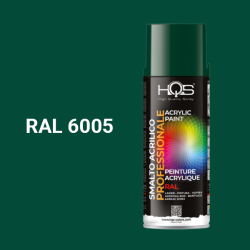 Barva ve spreji akrylov HQS RAL 6005 leskl 400ml