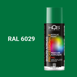 Barva ve spreji akrylov HQS RAL 6029 leskl 400ml