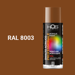 Barva ve spreji akrylov HQS RAL 8003 leskl 400ml