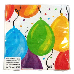 Ubrousky paprov BALONY 33x33 cm (ZE566207)