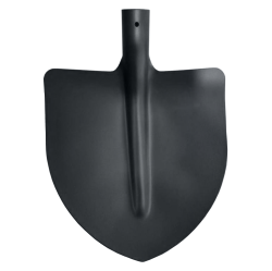 Lopata srdcovka bez n�sady 270x275mm �ern�