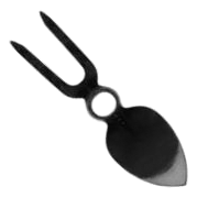 Moty�ka �pi�at� se dv�ma hroty kovan� bez n�sady �ern�