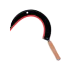 Srp standard s d�ev�nou rukojet� oblouk 45cm