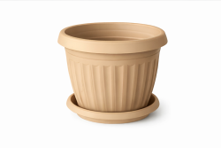 Kv�tin�� kruhov� INFINITTY s miskou 25,5cm 5L kr�mov�