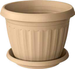 Kv�tin�� kruhov� INFINITTY s miskou 16,5cm 1,5L kr�mov�