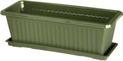 Kv�tin�� obd�ln�kov� INFINITTY s miskou 60cm zelen�