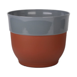 Kv�tin�� plastov� Antique 32,8 cm, �erven� hl�na
