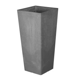 Kv�tin�� plastov� Superior 41 cm, sv�tl� cement