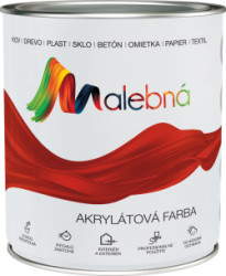Malebn akryltov barva 0,7 l MODR (0452)