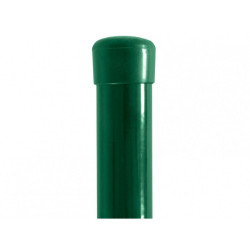 Sloupek plotov poplastovan 1,5x48mmx2000 mm Zn+PVC RAL6005+epika