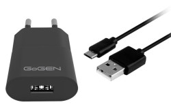 Nabjeka do st GoGEN ACH 103 MC, 1x USB 1 A + microUSB kabel 1 m ERN (GOGACH103MCB)