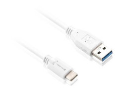 Kabel USB/USB-C, 1 m - bl (GOGUSBAC100MM01)