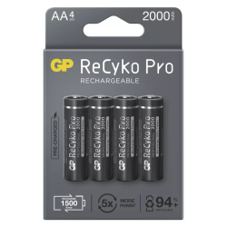 Baterie GP ReCyko Pro Professional AA/4 ks (B22204)