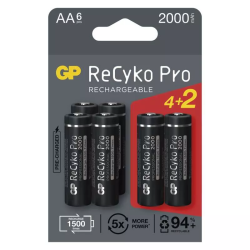 Baterie GP ReCyko Pro Professional AA (B2220V)