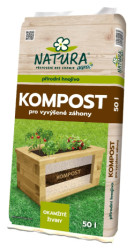 Kompost pro vyvýšené záhony NATURA 50 l