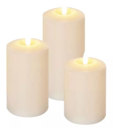 Svka voskov 3x 1 LED, 3x AAA, asova (DCCV15)