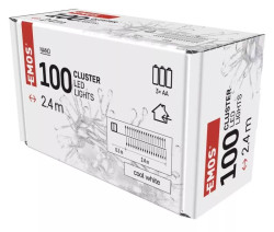 etz vnon NANO 100 LED  Jeek, 2.4 m, 3x AA, vnitn, studen bl, asova (D3FC01)