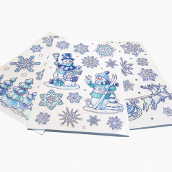 Vnon nlepky na okno 20x30 cm 1ks