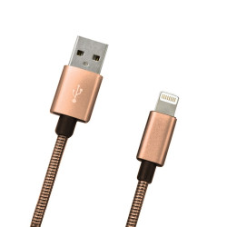 USB Kabel 2A Eco Lightning 1 m, mdn