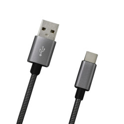 USB Kabel 2A typ C 1 m, ed