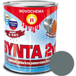 Barva syntetická Synta 2v1 1100 šedá 0,75 kg