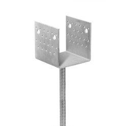 Noha sloupu irok s roxorem PSN 100x100 mm 20x250