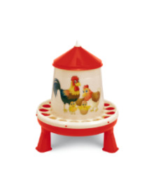 Krm�tko pro dr�be� plastov� s no�i�kami 4 kg HAPPY