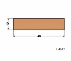 Hranol H4612 46x12x2000 mm